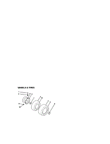 Wheels And Tires parts for Craftsman Front-Engine Lawn Tractor 917273042 from AppliancePartsPros.com