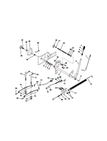 Lift Assembly parts for Craftsman Front-Engine Lawn Tractor 917273060 from AppliancePartsPros.com