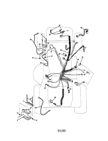 Electrical parts for Craftsman Front-Engine Lawn Tractor 917273062 from AppliancePartsPros.com