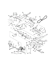 Ground Drive parts for Craftsman Front-Engine Lawn Tractor 917273062 from AppliancePartsPros.com