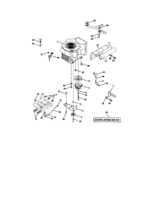 Engine parts for Craftsman Front-Engine Lawn Tractor 917273080 from AppliancePartsPros.com