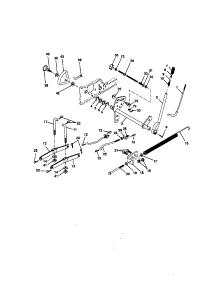 Lift Assembly parts for Craftsman Front-Engine Lawn Tractor 917273101 from AppliancePartsPros.com