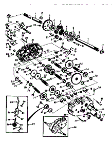 Transaxle parts for Craftsman Front-Engine Lawn Tractor 917273110 from AppliancePartsPros.com