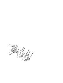 Wheels And Tires parts for Craftsman Front-Engine Lawn Tractor 917273111 from AppliancePartsPros.com