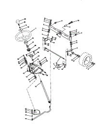 Steering Assembly parts for Craftsman Front-Engine Lawn Tractor 917273120 from AppliancePartsPros.com