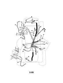 Electrical parts for Craftsman Front-Engine Lawn Tractor 917273122 from AppliancePartsPros.com