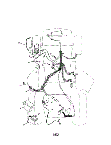 Electrical parts for Craftsman Front-Engine Lawn Tractor 917273140 from AppliancePartsPros.com