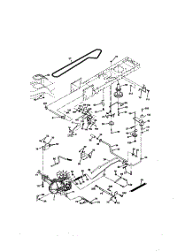 Ground Drive parts for Craftsman Front-Engine Lawn Tractor 917273142 from AppliancePartsPros.com