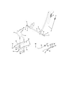 Lift Assembly parts for Craftsman Front-Engine Lawn Tractor 917273170 from AppliancePartsPros.com