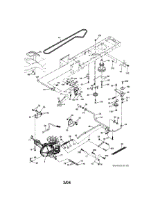 Ground Drive parts for Craftsman Front-Engine Lawn Tractor 917273180 from AppliancePartsPros.com