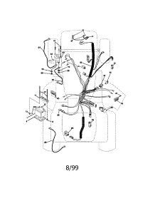 Electrical parts for Craftsman Front-Engine Lawn Tractor 917273201 from AppliancePartsPros.com