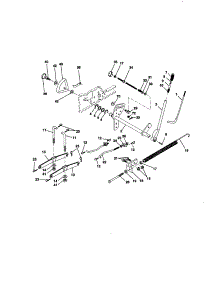 Lift Assembly parts for Craftsman Front-Engine Lawn Tractor 917273221 from AppliancePartsPros.com