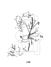 Electrical parts for Craftsman Front-Engine Lawn Tractor 917273223 from AppliancePartsPros.com