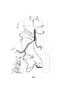 Electrical parts for Craftsman Front-Engine Lawn Tractor 917273260 from AppliancePartsPros.com