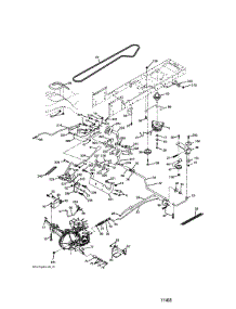 Ground Drive parts for Craftsman Front-Engine Lawn Tractor 917273260 from AppliancePartsPros.com