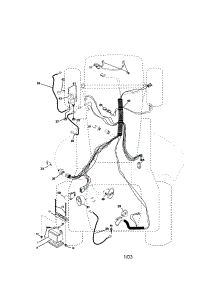 Electrical parts for Craftsman Front-Engine Lawn Tractor 917273280 from AppliancePartsPros.com