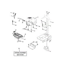Engine parts for Craftsman Front-Engine Lawn Tractor 917273280 from AppliancePartsPros.com