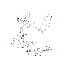 Lift Assembly parts for Craftsman Front-Engine Lawn Tractor 917273281 from AppliancePartsPros.com