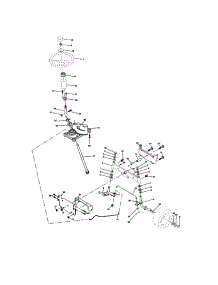 Steering Assembly parts for Craftsman Front-Engine Lawn Tractor 917273350 from AppliancePartsPros.com