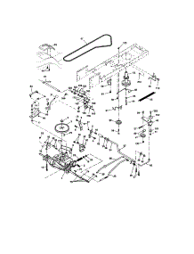 Ground Drive parts for Craftsman Front-Engine Lawn Tractor 917273353 from AppliancePartsPros.com