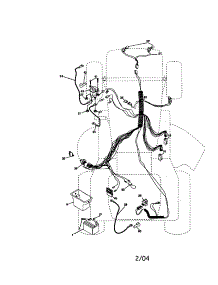 Electrical parts for Craftsman Front-Engine Lawn Tractor 917273371 from AppliancePartsPros.com