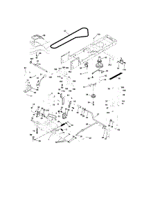 Ground Drive parts for Craftsman Front-Engine Lawn Tractor 917273372 from AppliancePartsPros.com