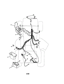 Electrical parts for Craftsman Front-Engine Lawn Tractor 917273381 from AppliancePartsPros.com