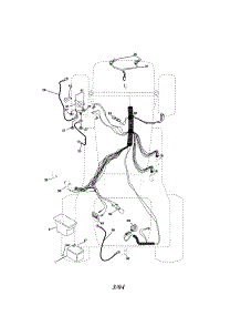 Electrical parts for Craftsman Front-Engine Lawn Tractor 917273394 from AppliancePartsPros.com