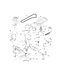 Ground Drive parts for Craftsman Front-Engine Lawn Tractor 917273394 from AppliancePartsPros.com