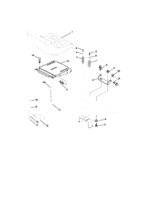 Seat Assembly parts for Craftsman Front-Engine Lawn Tractor 917273394 from AppliancePartsPros.com