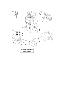 Engine parts for Craftsman Front-Engine Lawn Tractor 917273395 from AppliancePartsPros.com