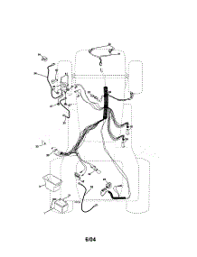 Electrical parts for Craftsman Front-Engine Lawn Tractor 917273396 from AppliancePartsPros.com