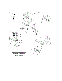 Engine parts for Craftsman Front-Engine Lawn Tractor 917273400 from AppliancePartsPros.com