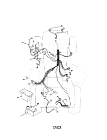 Electrical parts for Craftsman Front-Engine Lawn Tractor 917273401 from AppliancePartsPros.com