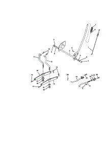 Lift parts for Craftsman Front-Engine Lawn Tractor 917273402 from AppliancePartsPros.com