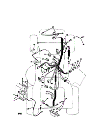 Electrical parts for Craftsman Front-Engine Lawn Tractor 917273420 from AppliancePartsPros.com
