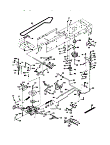 Ground Drive parts for Craftsman Front-Engine Lawn Tractor 917273420 from AppliancePartsPros.com