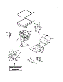 Engine parts for Craftsman Front-Engine Lawn Tractor 917273420 from AppliancePartsPros.com