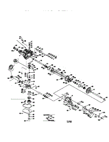 Hydro Gear Transaxle 315-3000 parts for Craftsman Front-Engine Lawn Tractor 917273421 from AppliancePartsPros.com