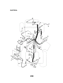 Electrical parts for Craftsman Front-Engine Lawn Tractor 917273421 from AppliancePartsPros.com