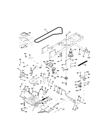 Ground Drive parts for Craftsman Front-Engine Lawn Tractor 917273450 from AppliancePartsPros.com