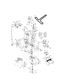 Mower Deck parts for Craftsman Front-Engine Lawn Tractor 917273451 from AppliancePartsPros.com