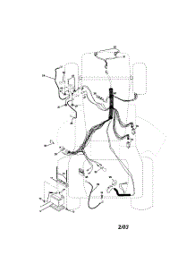Electrical parts for Craftsman Front-Engine Lawn Tractor 917273460 from AppliancePartsPros.com