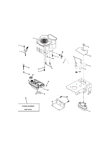 Engine parts for Craftsman Front-Engine Lawn Tractor 917273470 from AppliancePartsPros.com