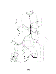 Electrical parts for Craftsman Front-Engine Lawn Tractor 917273480 from AppliancePartsPros.com