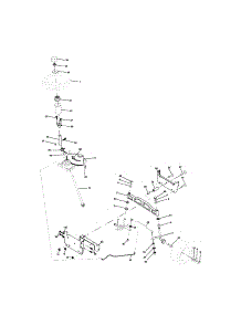 Steering Assembly parts for Craftsman Front-Engine Lawn Tractor 917273480 from AppliancePartsPros.com