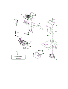 Engine parts for Craftsman Front-Engine Lawn Tractor 917273481 from AppliancePartsPros.com