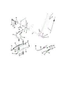 Lift Assembly parts for Craftsman Front-Engine Lawn Tractor 917273481 from AppliancePartsPros.com