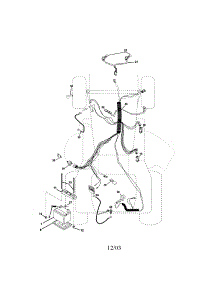 Electrical parts for Craftsman Front-Engine Lawn Tractor 917273490 from AppliancePartsPros.com