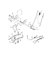 Lift Assembly parts for Craftsman Front-Engine Lawn Tractor 917273491 from AppliancePartsPros.com